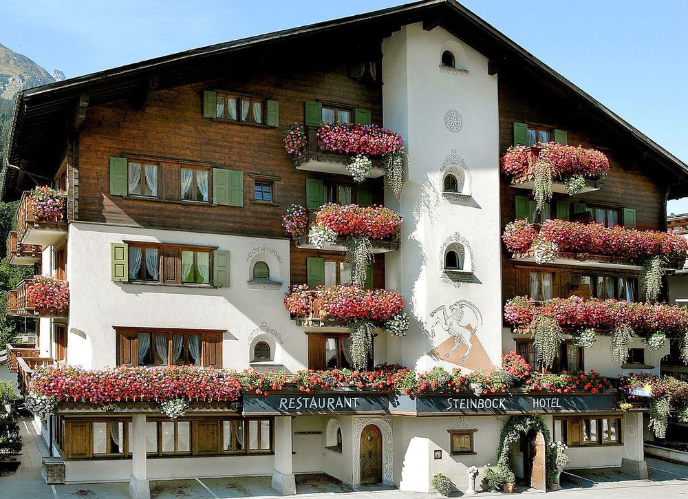 Hotel Steinbock Klosters Esterno foto
